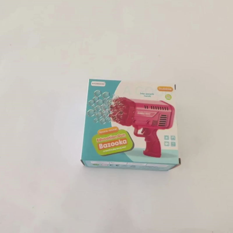 Bazooka Bubble Water Gun | Bubble Blaster Toy for Kids | Outdoor Fun Bubble Blaster Toy