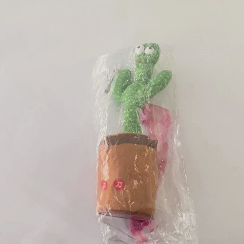 Dancing Talking Cactus Toy (Rechargeable)