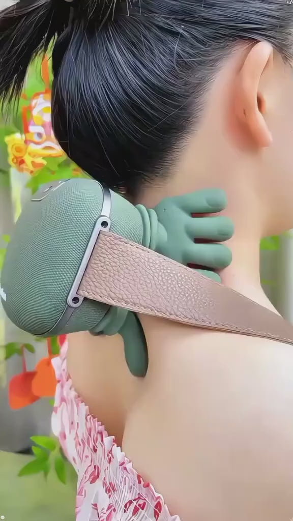 Neck & Shoulder Kneading Massager | Model BLD- 893 | Wireless Shiatsu Deep Kneading Massager with Heat | For Neck, Shoulders, Back & Body Relaxation