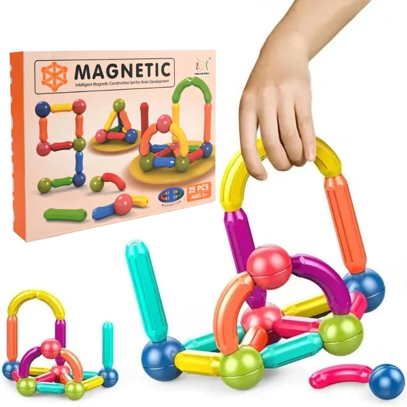 25 Pcs Magnetic Building Blocks Set