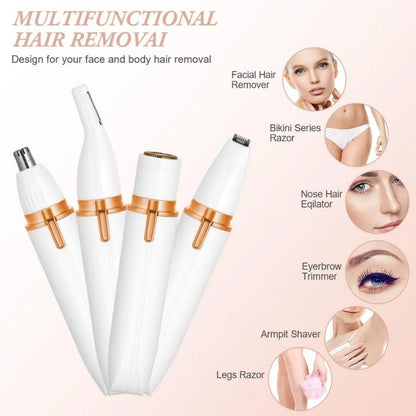 4-in-1 Electric Lady Shaver for Women