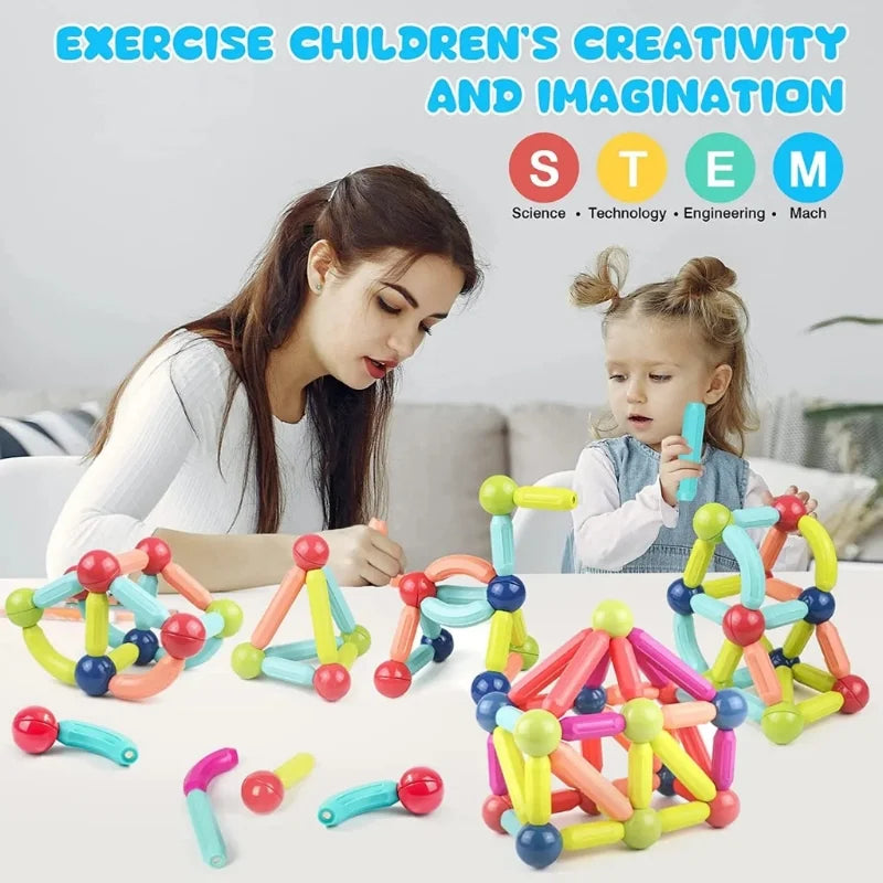 25 Pcs Magnetic Building Blocks Set