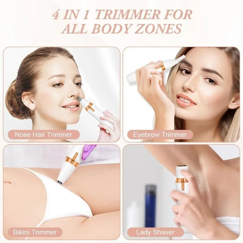 4-in-1 Electric Lady Shaver for Women